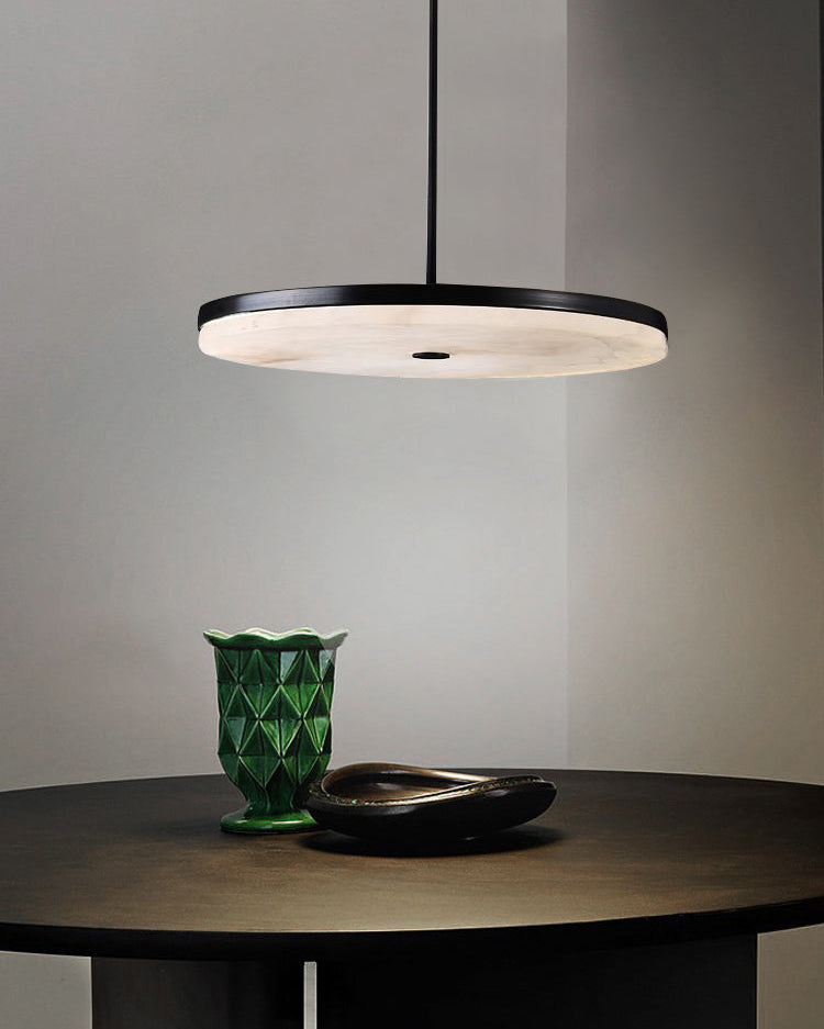 WOW Disc Alabaster Pendant Light-wow2870