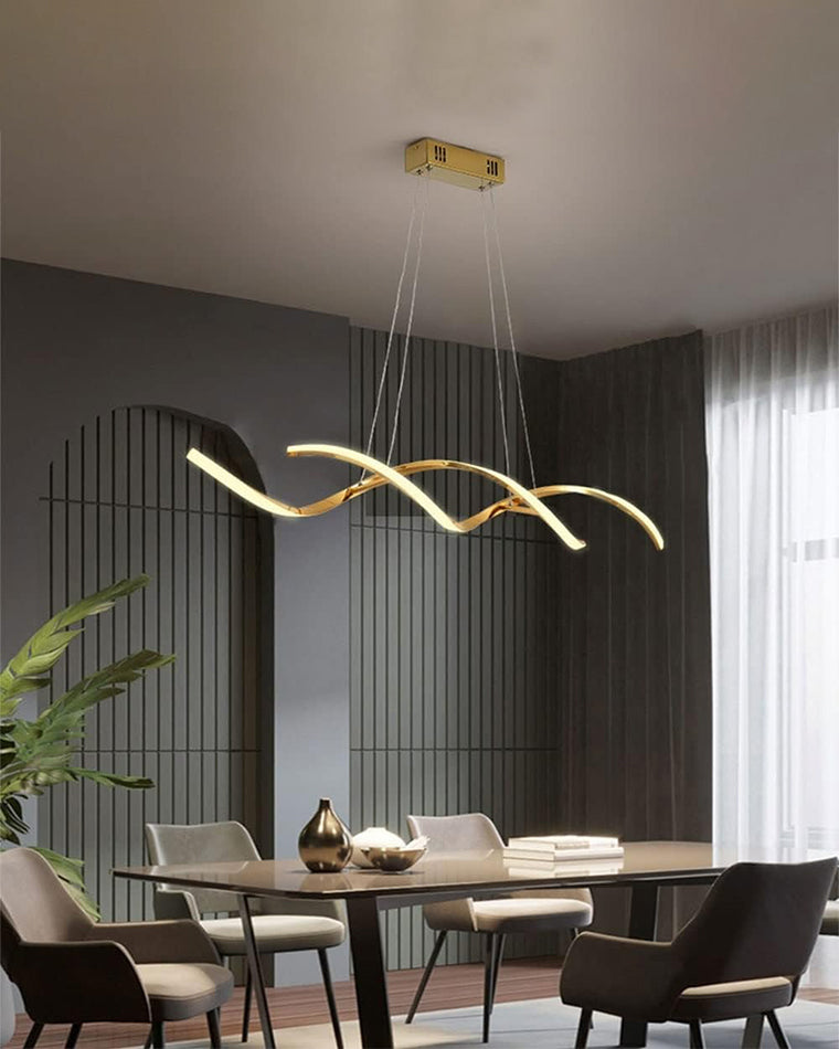 WOW Spiral Led Horizontal Chandelier-wow2764