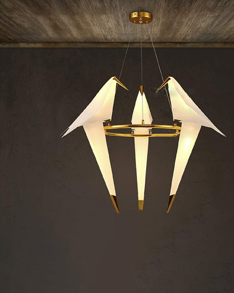 WOW Bird Origami Chandelier-wow2735