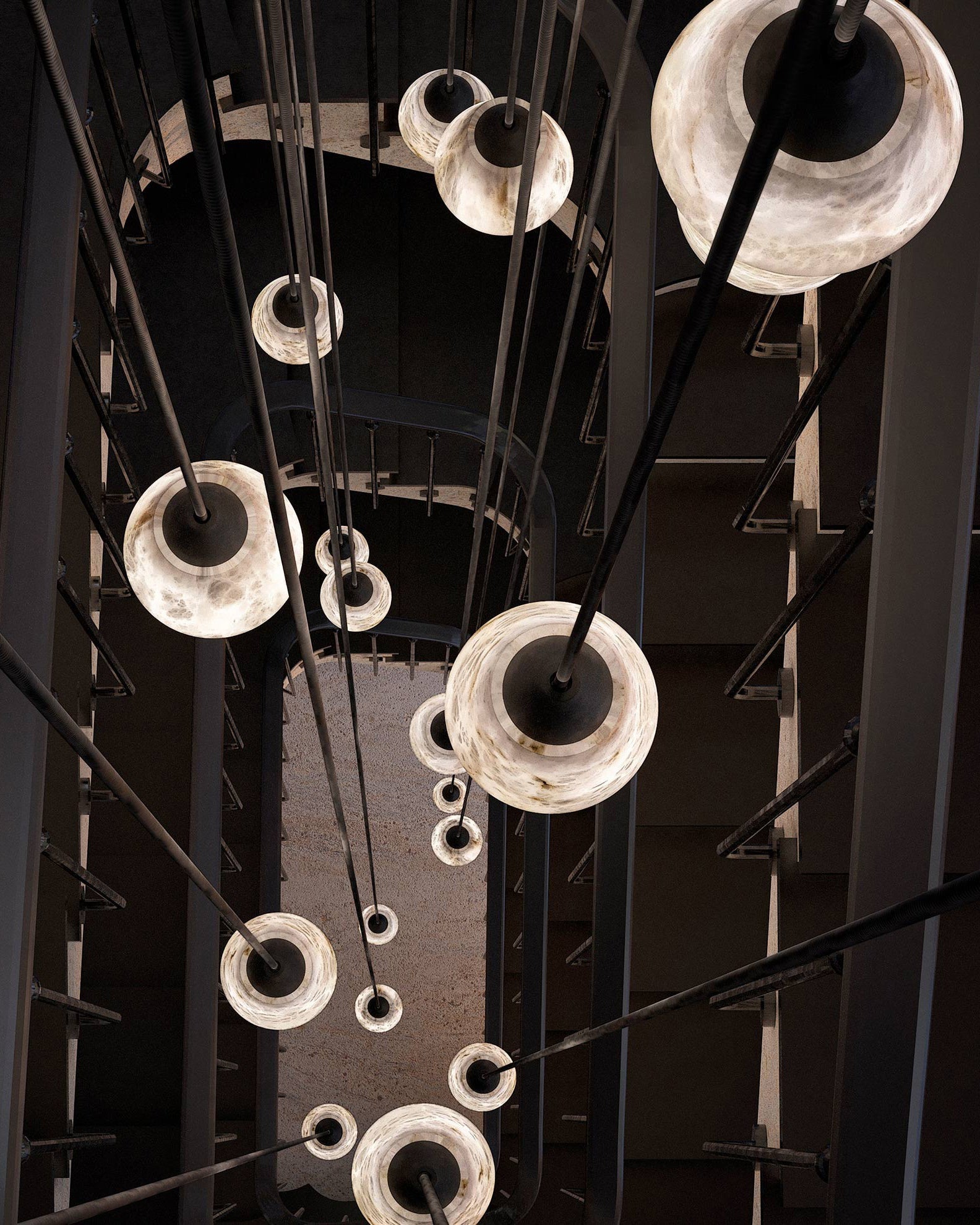 WOW Small Alabaster Pendant Light-wow2902