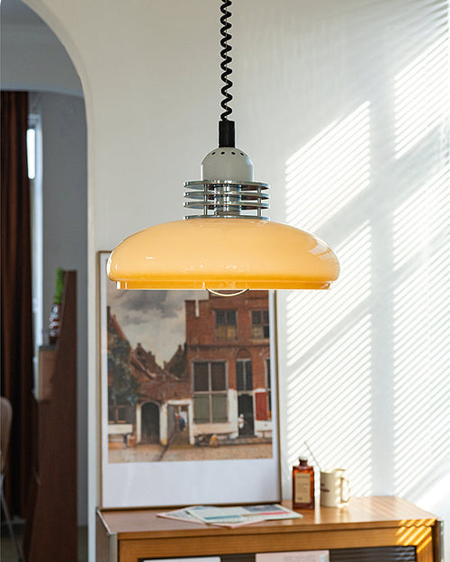 WOW Glass Dome Pull down Pendant Light-wow2582