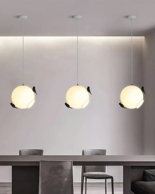 WOW Frosted Glass Globe Pendant Light-wow2580