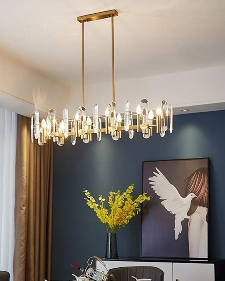 WOW Linear Crystal Chandelier-wow2459