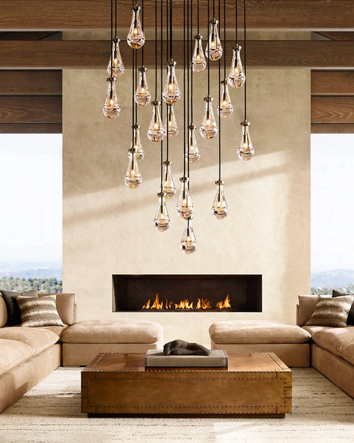 WOW Raindrop Glass Chandelier-wow2809