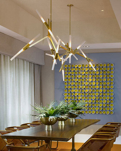 WOW Adjustable Gold Branch Chandelier-wow2511