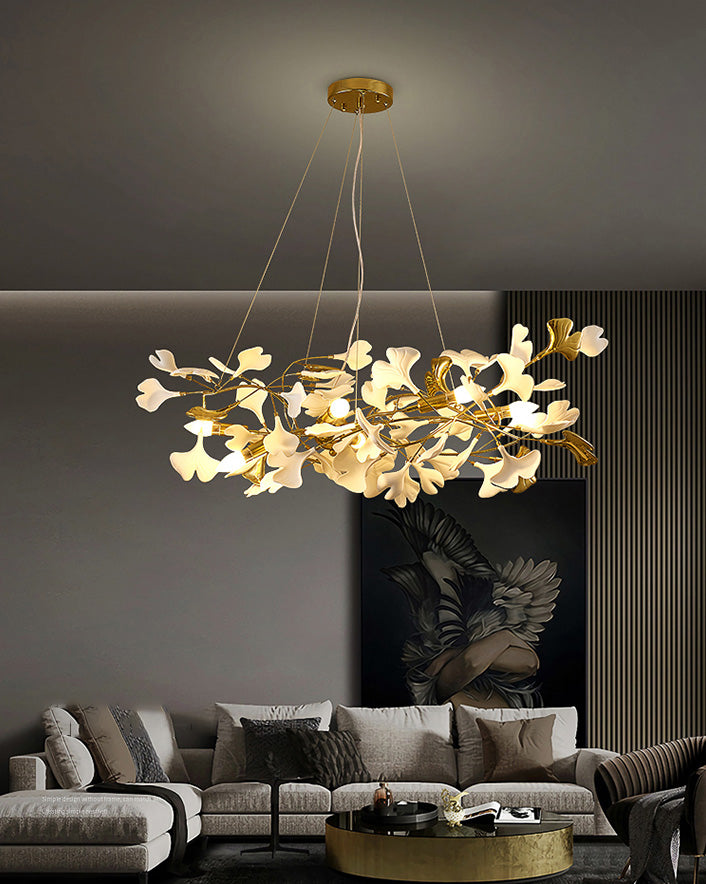 WOW Gingko Ceramic Chandelier-wow2411