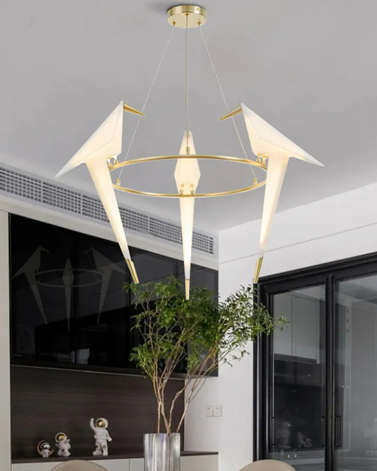 WOW Bird Origami Chandelier-wow2735