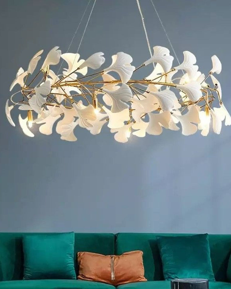 WOW Gingko Round Chandelier-wow2419