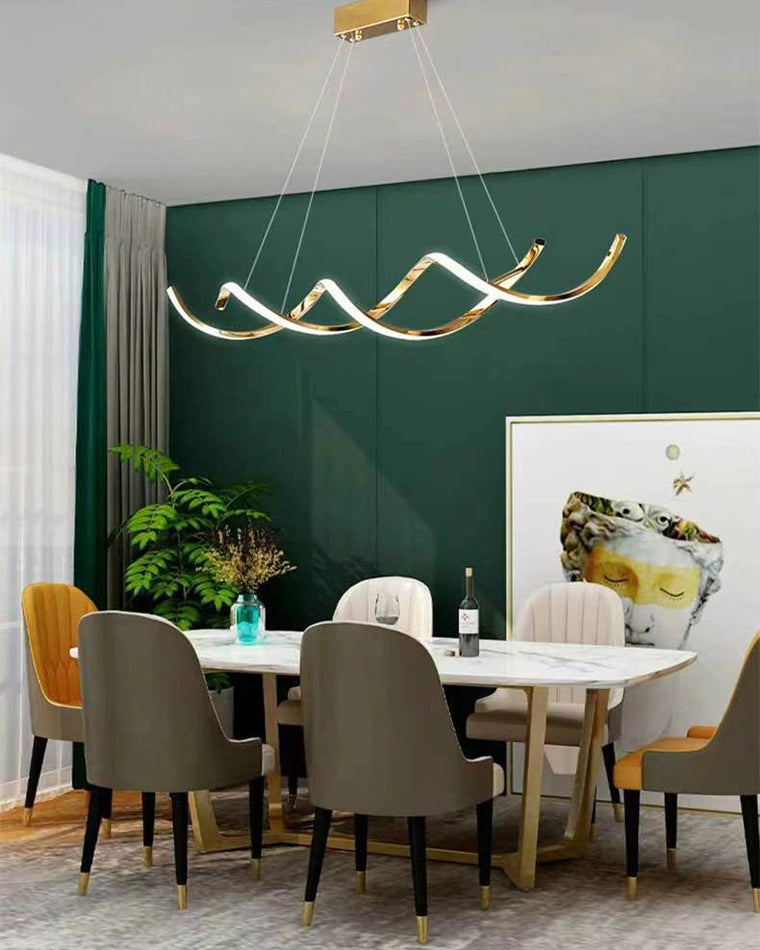 WOW Spiral Led Horizontal Chandelier-wow2764