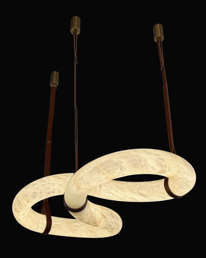 WOW Infinity Alabaster Chandelier-wow2886