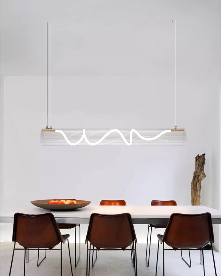 WOW Rope Led Horizontal Tube Pendant Light-wow2766