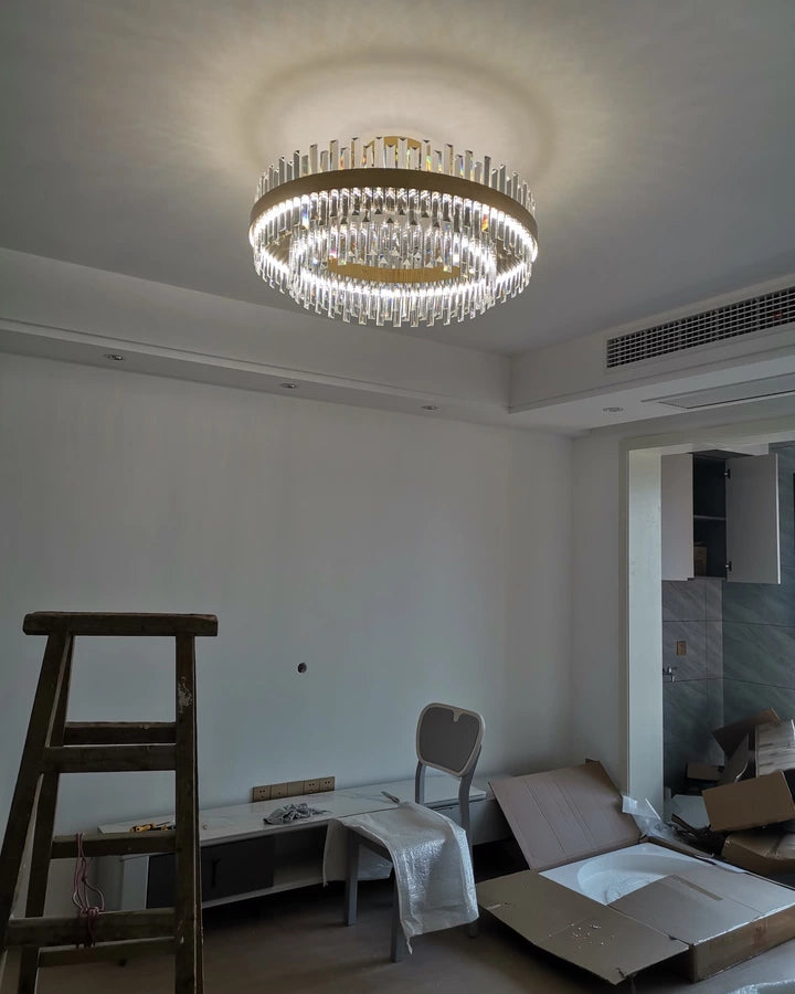 WOW Tiered Round Crystal Chandelier-wow2562