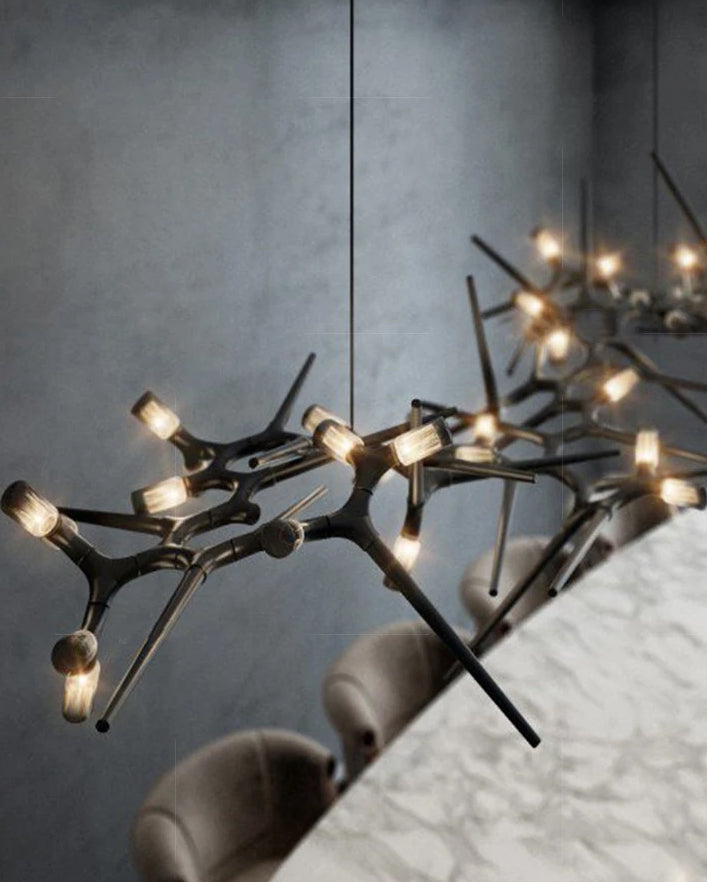 WOW Black Branch Chandelier-wow2672