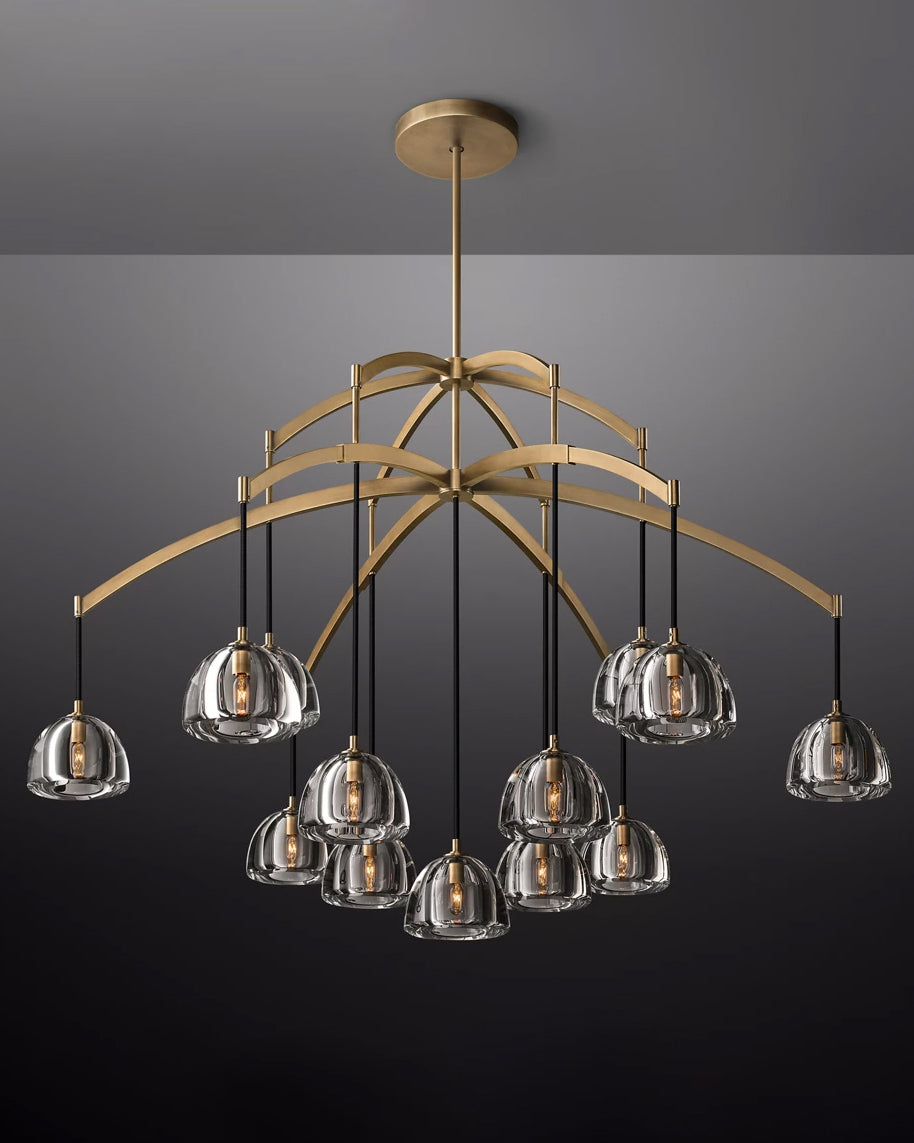 WOW Multi Light Crystal Pendant Chandelier-wow2828