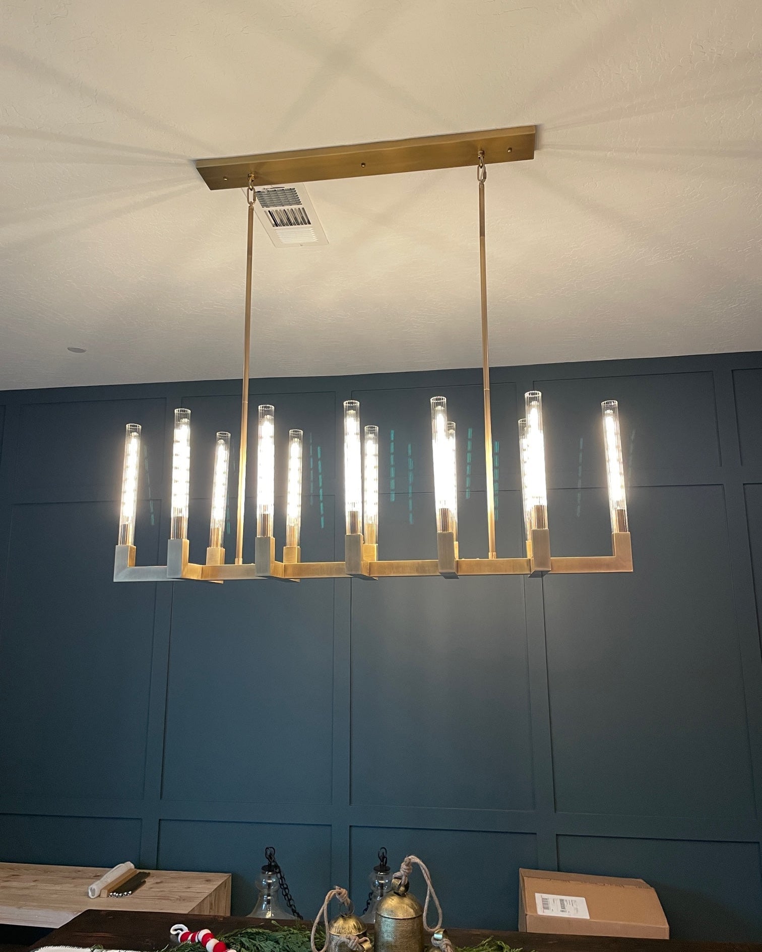 WOW Candle Linear Chandelier-wow2816