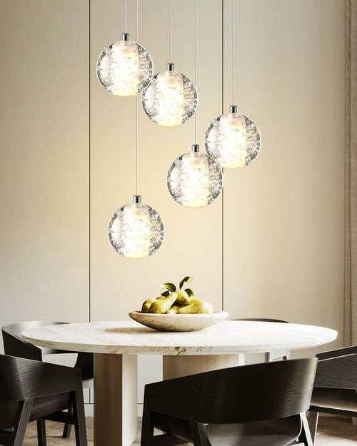 WOW Glass Ball Rain Chandelier-WOW2647