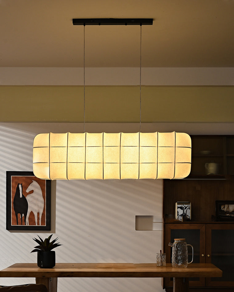 WOW Rectangular Fabric Chandelier-wow2957