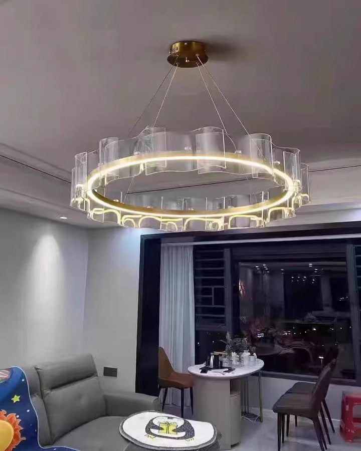 WOW Acrylic Ring Led Chandelier-wow2604