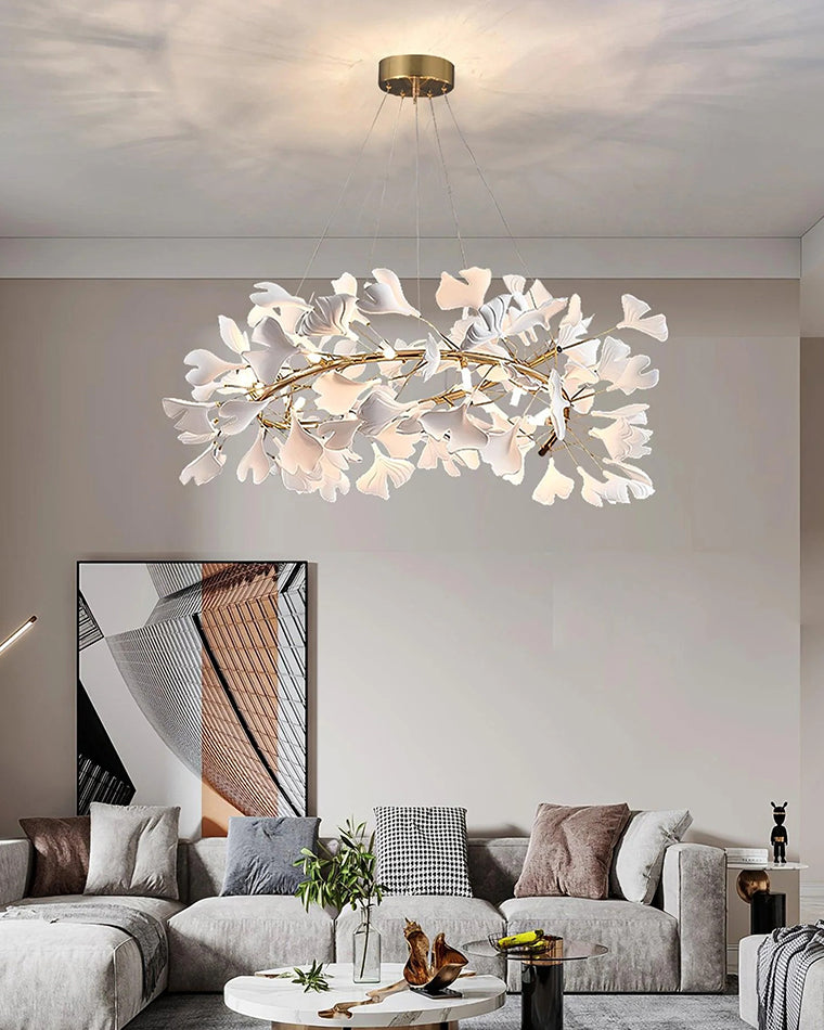 WOW Gingko Spiral Chandelier-wow2416