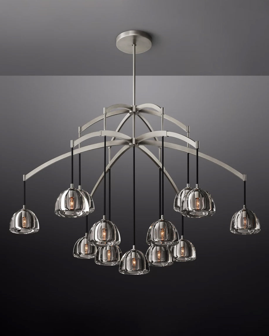 WOW Multi Light Crystal Pendant Chandelier-wow2828