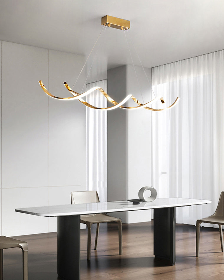 WOW Spiral Led Horizontal Chandelier-wow2764