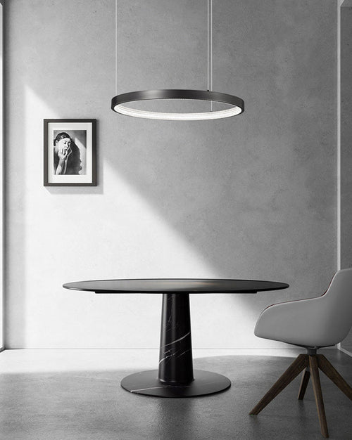 WOW Circular Led Brass Chandelier-wow2357