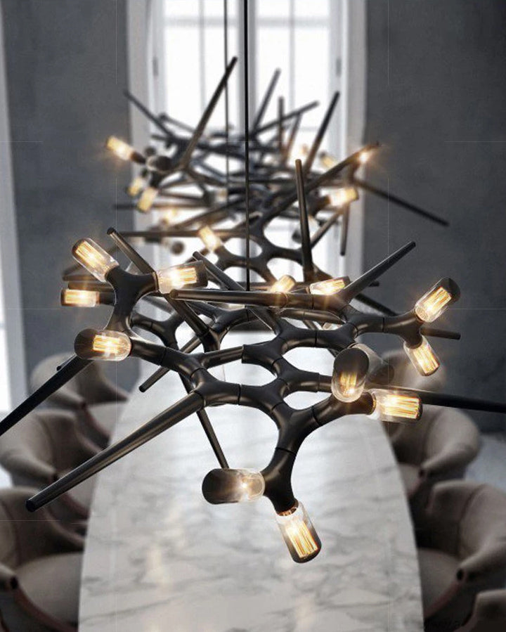 WOW Black Branch Chandelier-wow2672