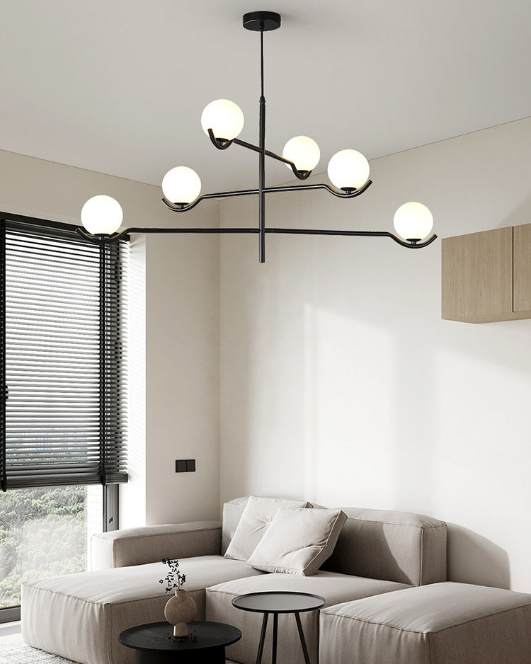 WOW Adjustable Glass Ball Chandelier-wow2584