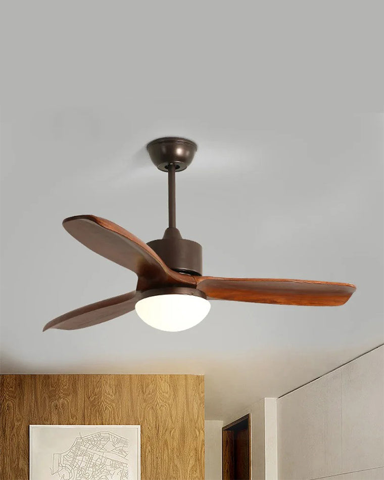 WOW Mid Century Modern Ceiling Fan Lamp-wow5119