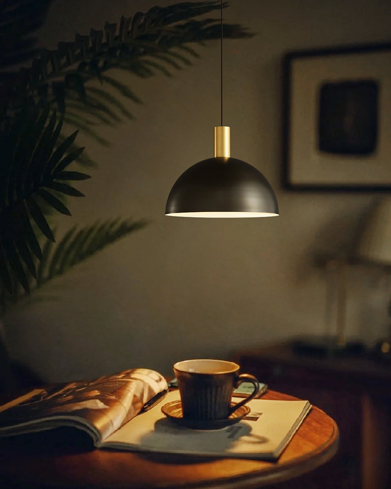 WOW Dome Brass Pendant Light-wow2746