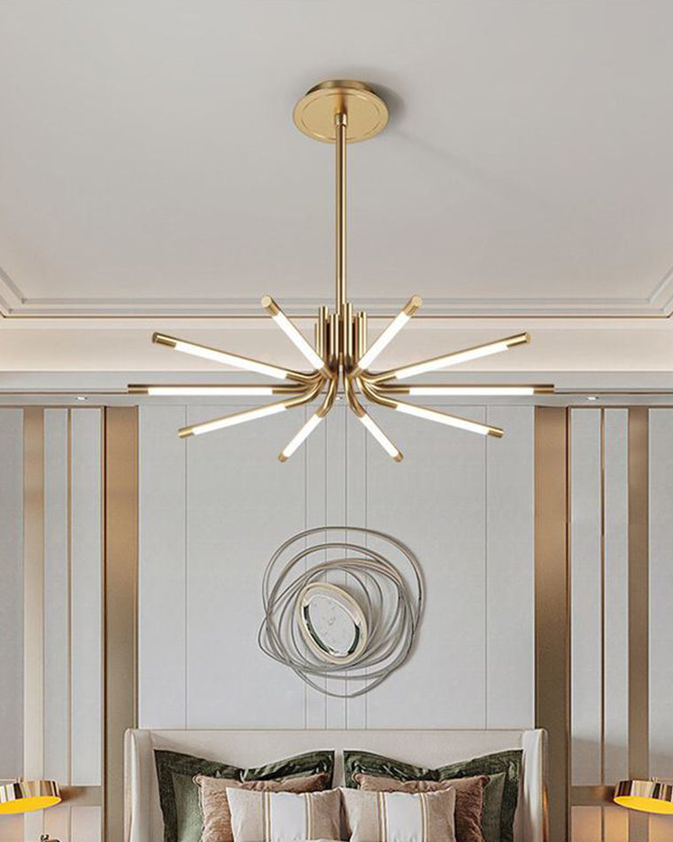 WOW Starburst Multi Light Rods Chandelier-wow2761