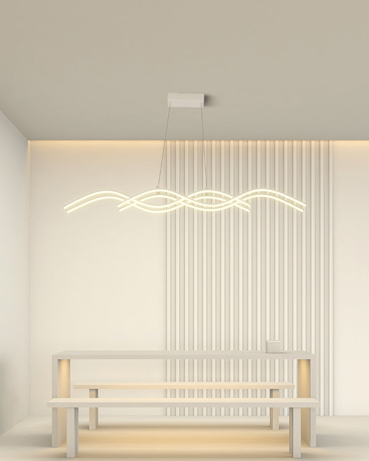 WOW Wavy Linear Pendant Light-wow2641