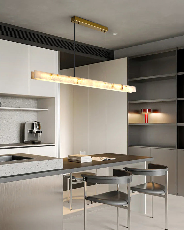 WOW Linear Alabaster Chandelier-wow2833
