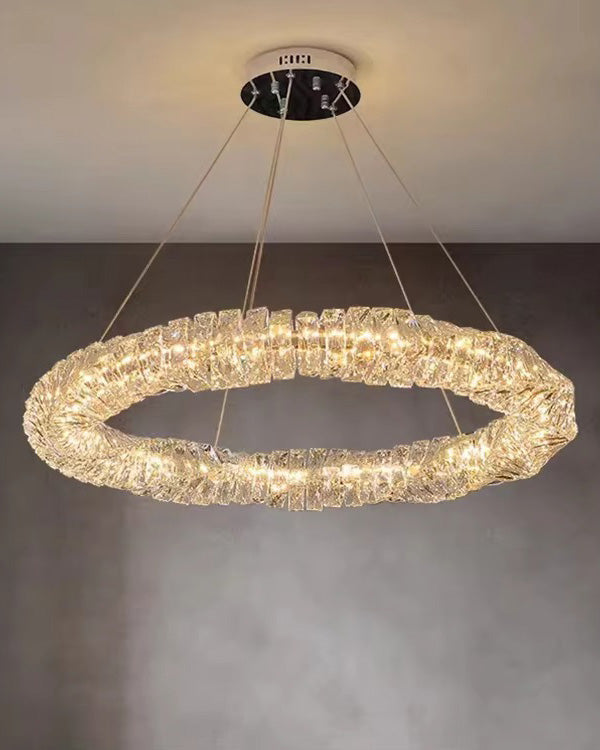 WOW Crystal Ring Led Chandelier-wow2581
