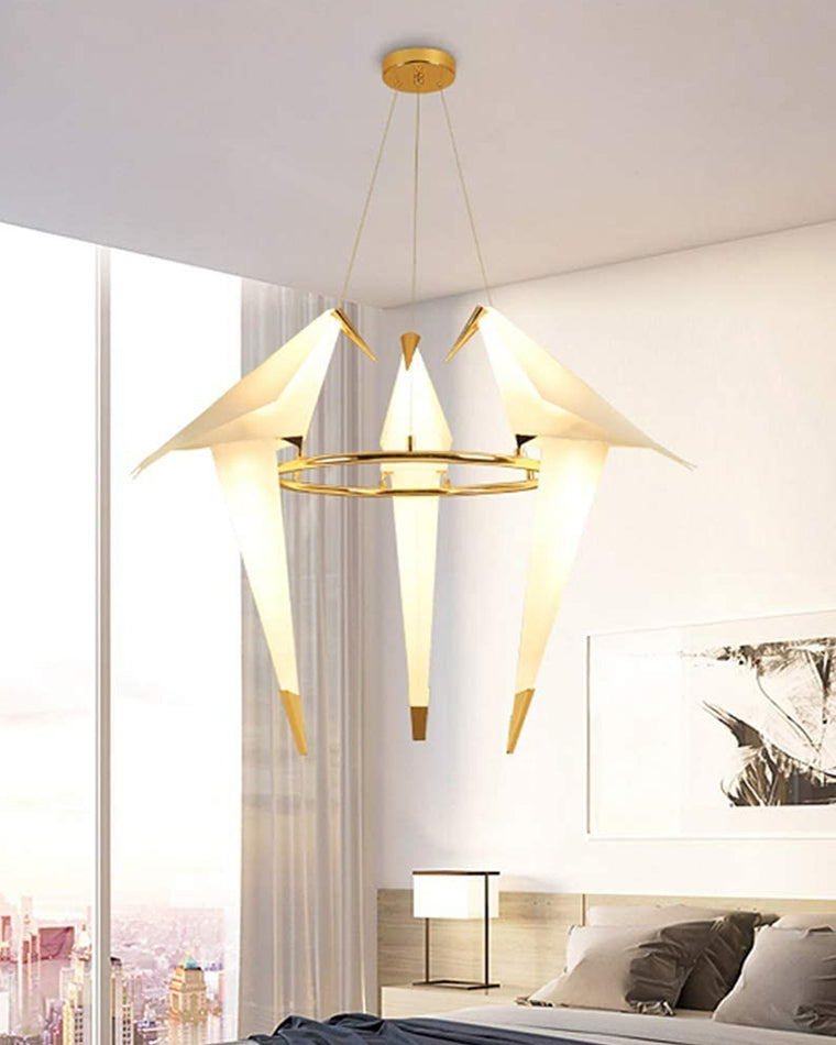 WOW Bird Origami Chandelier-wow2735