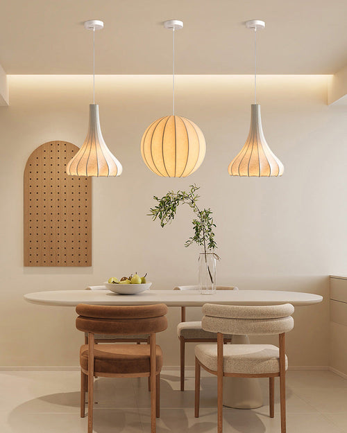 WOW Cone Silk Pendant Light-wow2975