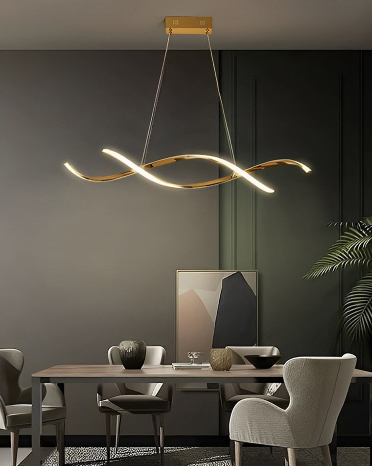 WOW Spiral Led Horizontal Chandelier-wow2764