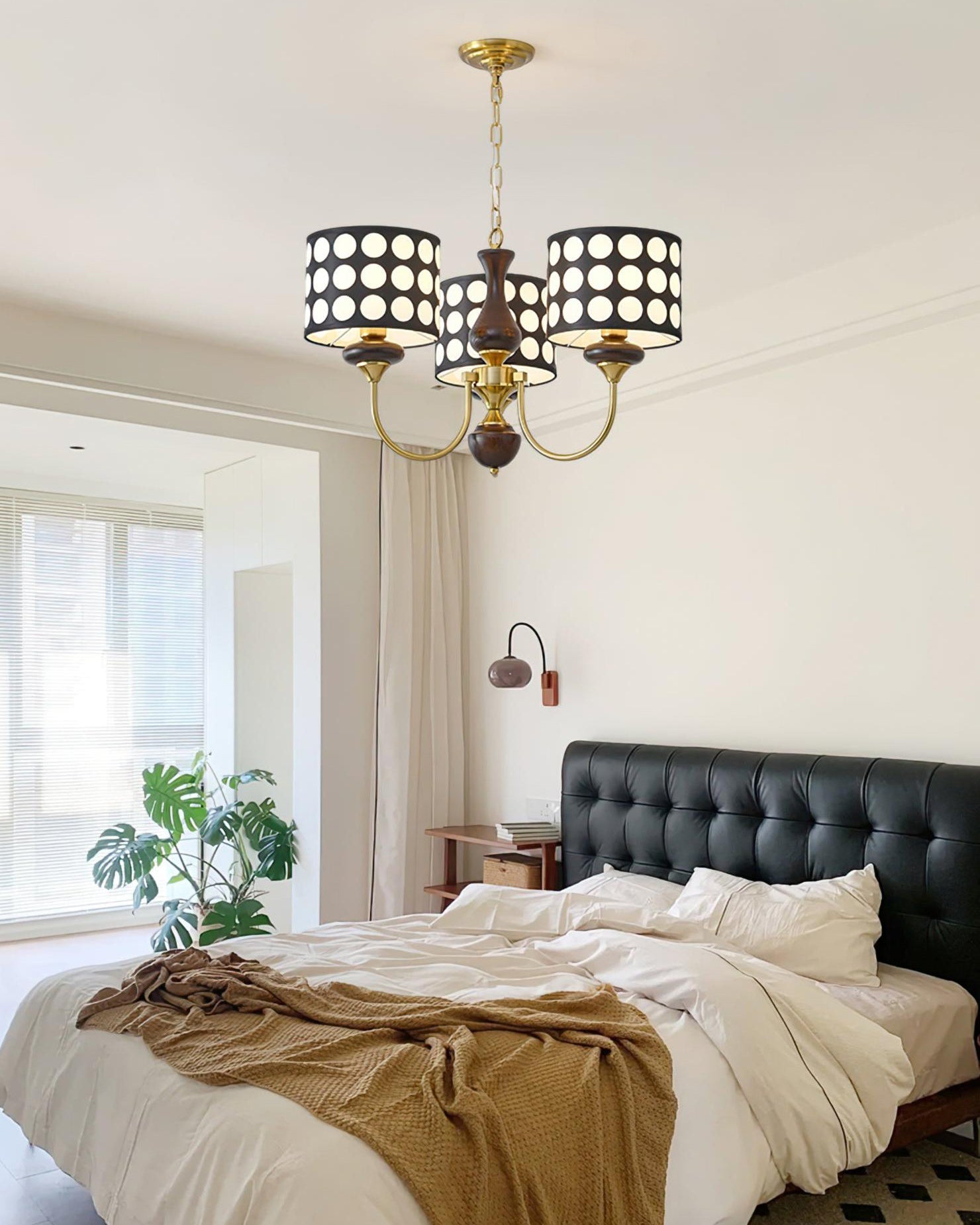 WOW Polka Shaded Chandelier-wow2913