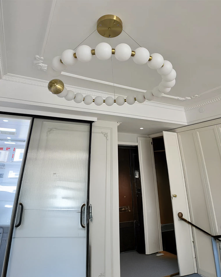 WOW Spiral Pearl Chandelier-wow2812