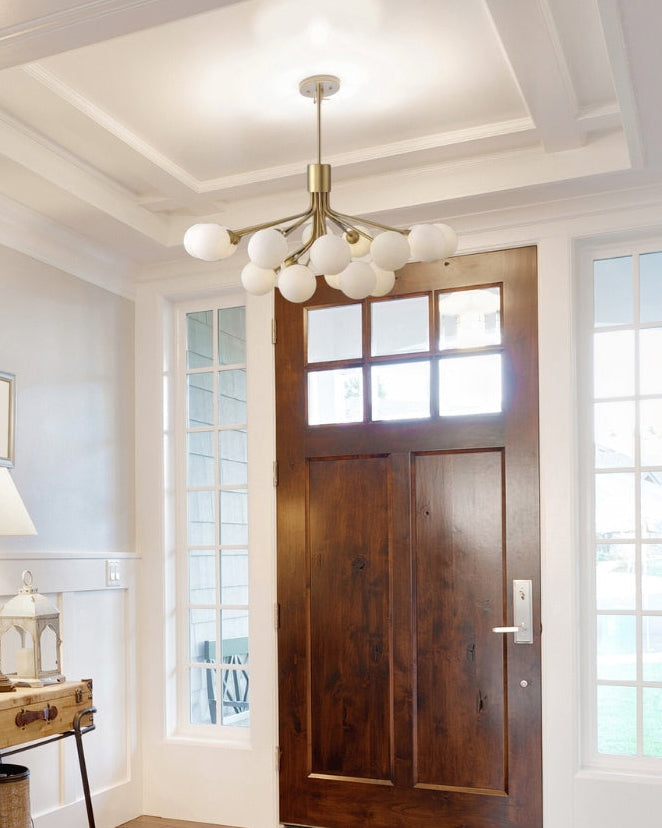 WOW Frosted Glass Globe Chandelier-wow2915
