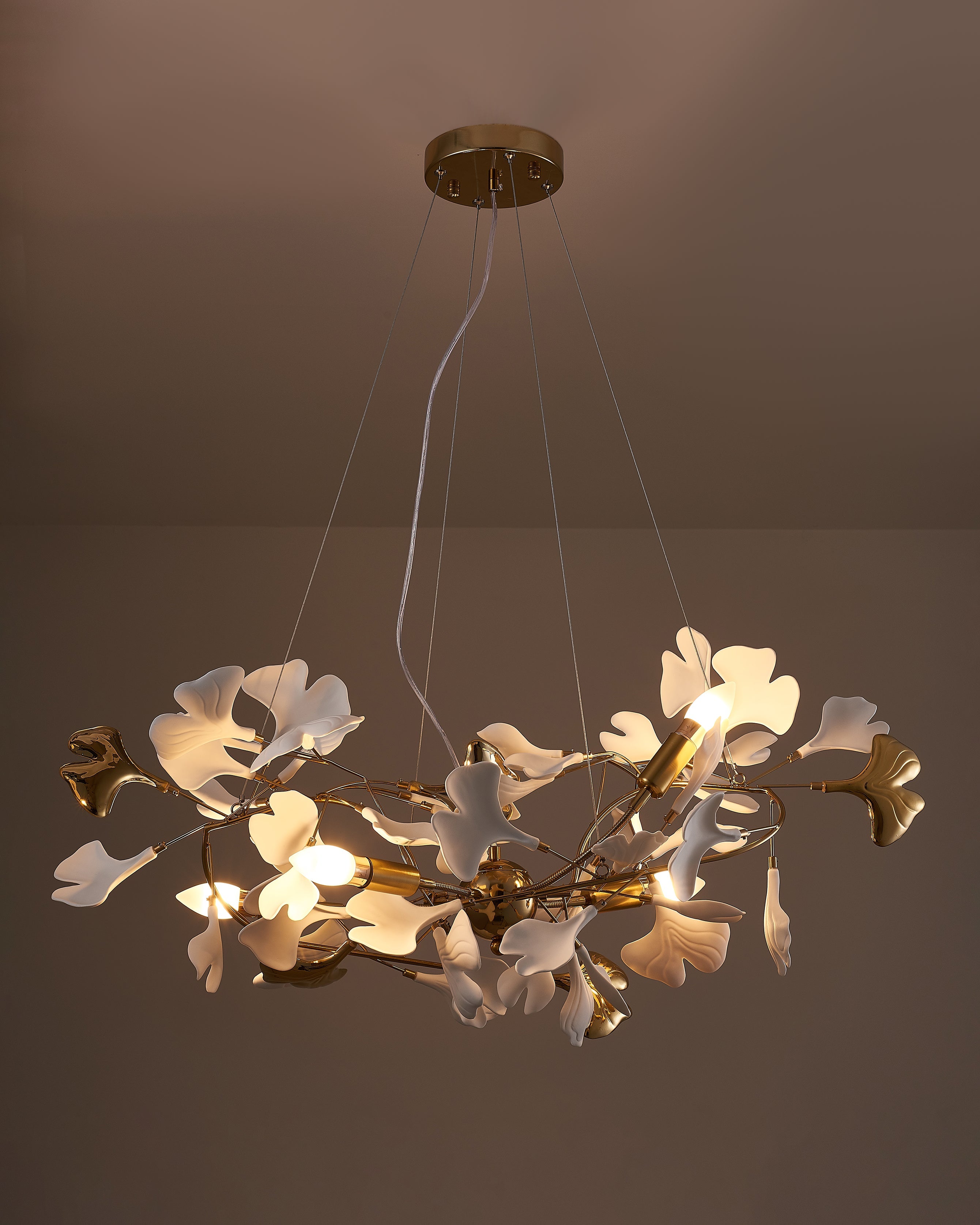 WOW Gingko Ceramic Chandelier-wow2411