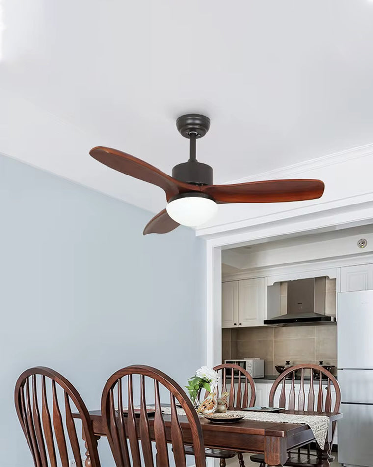 WOW Mid Century Modern Ceiling Fan Lamp-wow5119