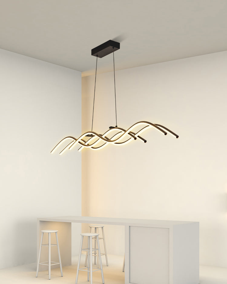 WOW Wavy Linear Pendant Light-wow2641