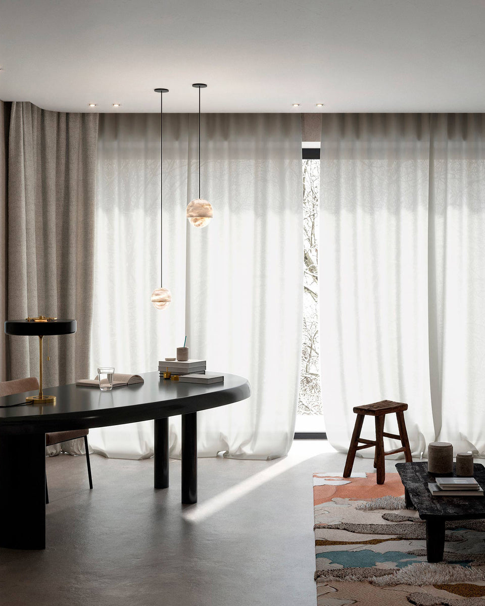 WOW Alabaster Globe Pendant Light-wow2903