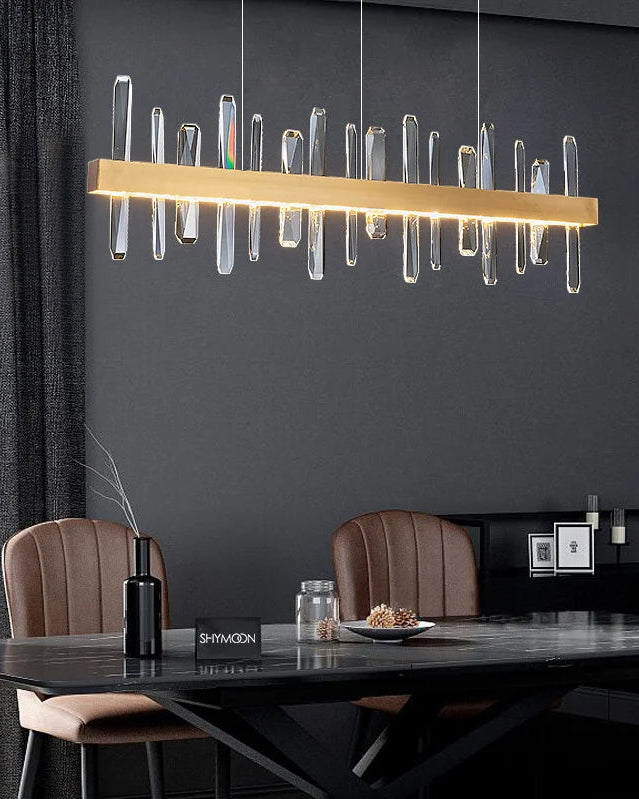 WOW Linear Crystal Chandelier-wow2485b