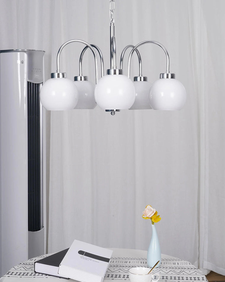 WOW Glass Globe Arm Chandelier-wow2718