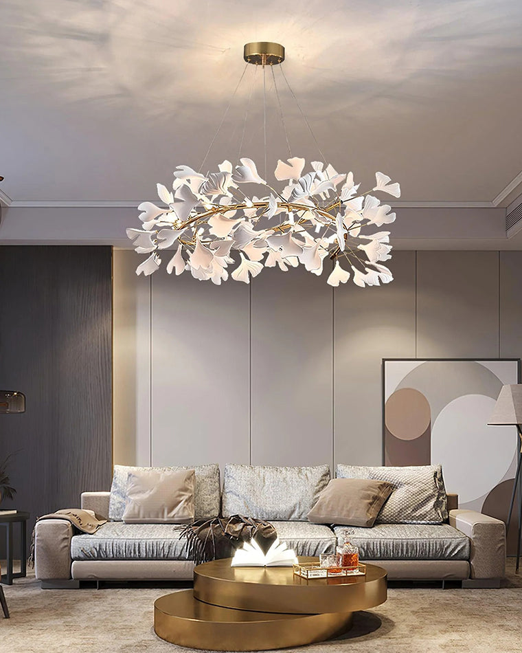 WOW Gingko Spiral Chandelier-wow2416