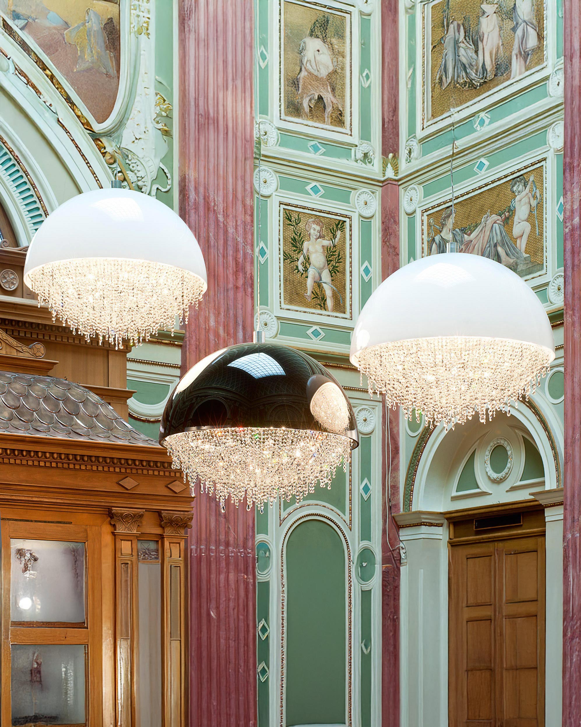 WOW Dome Crystal Chandelier-wow2825