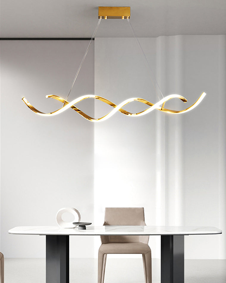 WOW Spiral Led Horizontal Chandelier-wow2764