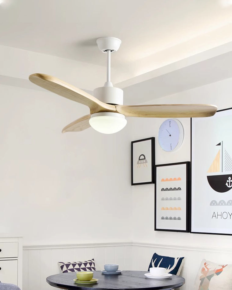 WOW Mid Century Modern Ceiling Fan Lamp-wow5119